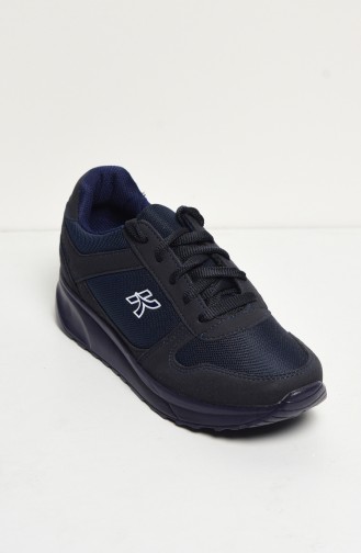 Women`s Sports Shoes 50075-03 Navy Blue 50075-03
