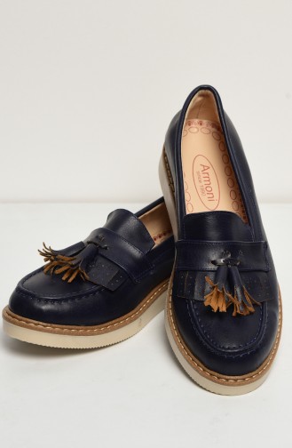 الأحذية الكاجوال أزرق كحلي 50084-02