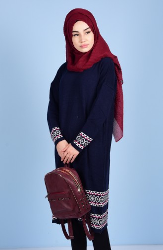 Navy Blue Tricot 1505-05