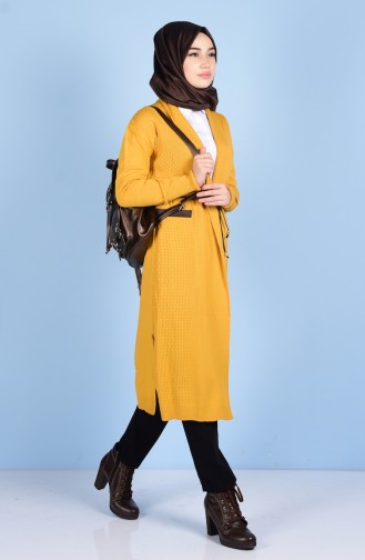 Gilet Tricot 40102-01 Moutarde 40102-01