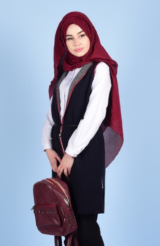Triko Yelek 1052-04 Lacivert