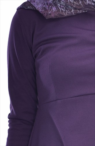 Etek Bluz İkili Takım 1028-01 Mor