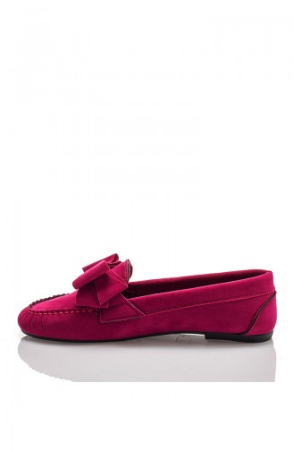 Fuchsia Woman Flat Shoe 603-2