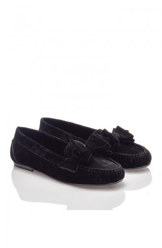 حذاء أكسفورد لون أسود 604-2