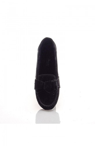 حذاء أكسفورد لون أسود 604-2