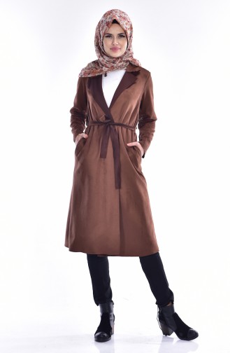 Tasseled Coat 4073-01 Brown 4073-01