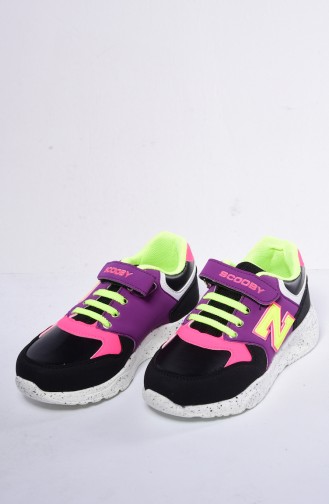 Purple Children`s Shoes 50069-04