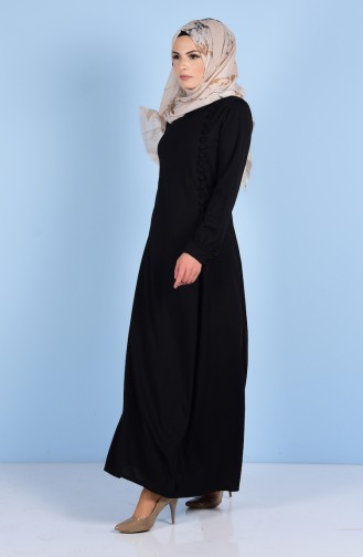Black Hijab Dress 1916-01