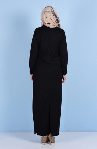 Black Hijab Dress 1916-01
