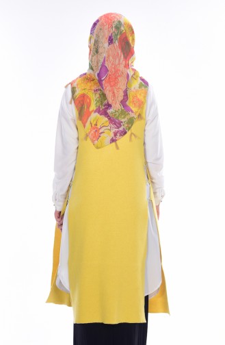 Triko Yelek 17235-04 Sarı