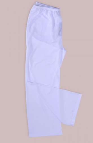 Sefamerve Doublure de Pantalon 0717-02 Blanc 0717-02