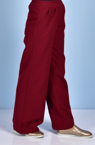 Claret red Broek 5095-04