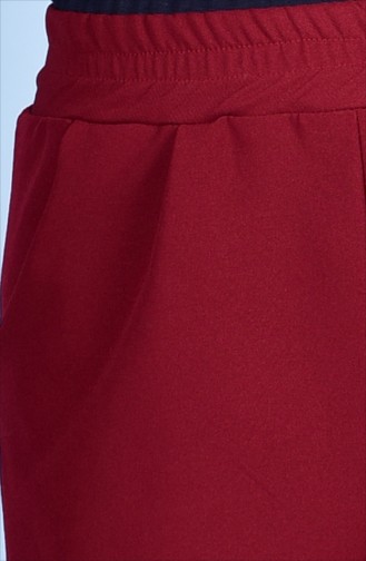 Claret red Broek 5095-04