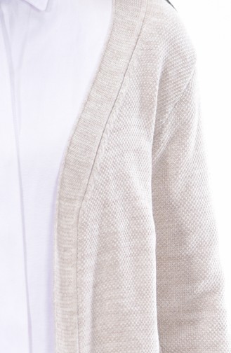 Knitwear Sweater with Pockets 3980-03 Beige 3980-03
