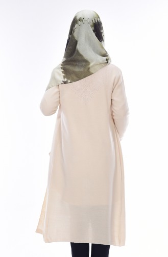 Knitwear Sweater with Pockets 3980-05 Cream 3980-05