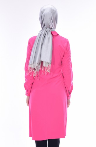 Tunic with Pockets 0116-01 Pink 0116-01