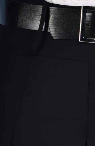 Trouser Skirt with Belt 21226-01 Black 21226-01