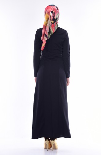 Dress with Necklace 8634-03 Black 8634-03