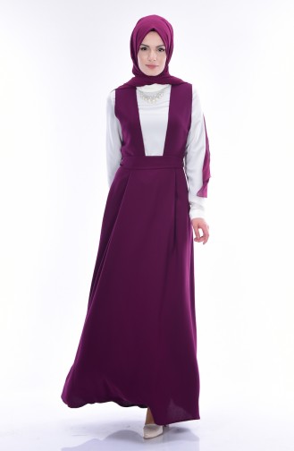 Shirt Gilet Dress 0036-03 Purple 0036-03