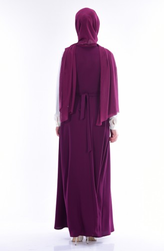 Shirt Gilet Dress 0036-03 Purple 0036-03