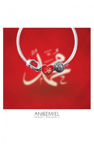 Hz Muhammed Sav Argent Charm Bracelet ALM002756 Coloré 002756