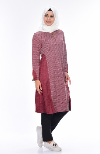 Claret red Tuniek 0469-02