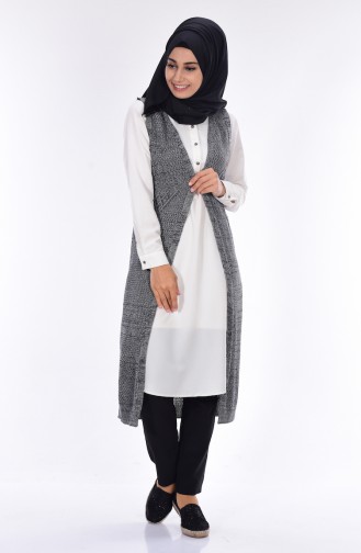Knitwear Vest 1083-01 Grey 1083-01