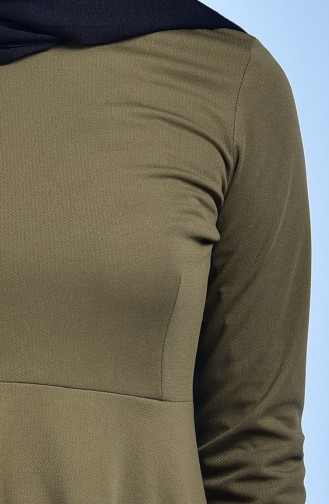 Etek Bluz İkili Takım 5100-08 Haki Yeşil
