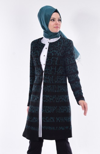 Patterned Cape 5133-02 Emerald Green 5133-02