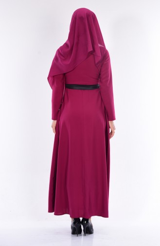 Zwetschge Hijab Kleider 2258-07