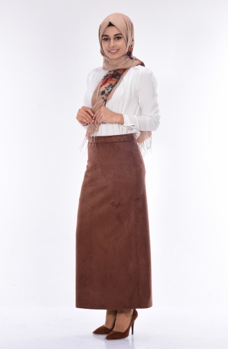 Suede Skirt 5021-03 Tobacco 5021-03