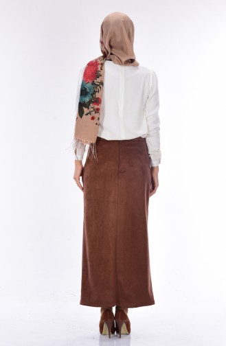 Suede Skirt 5021-03 Tobacco 5021-03