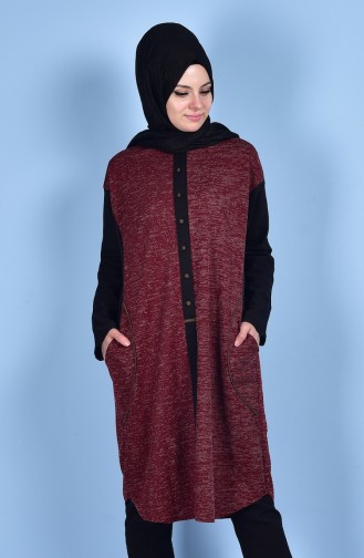 Garnili Tunik 0722-02 Bordo