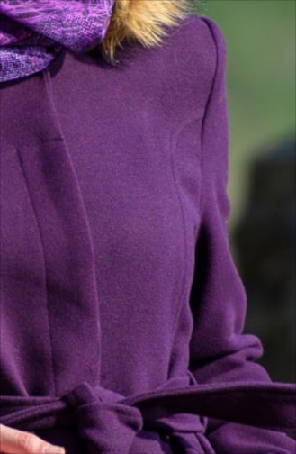 Fur Cachet Coat 1842-05 Purple 1842-05