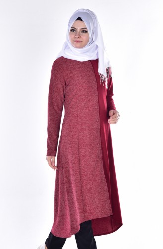 Claret red Tuniek 0708-03