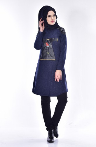 Navy Blue Tunics 0730-02