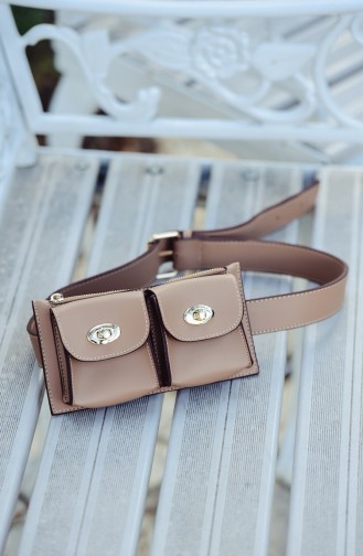 Light Brown Belly Bag 1000-17