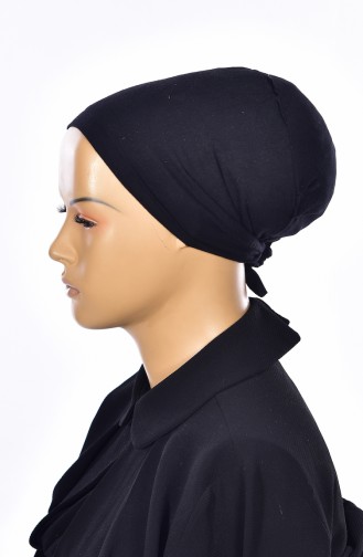 Sefamerve Bonnet Sans Couture Grande Taille 01 Noir 01