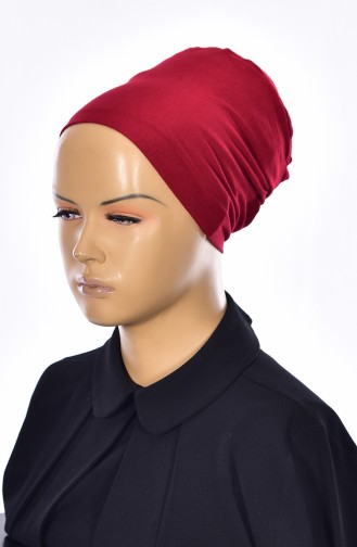 Sefamerve Bonnet Sans Couture Grande Taille 04 Bordeaux 04