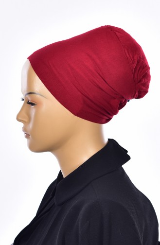 Sefamerve Bonnet Sans Couture Grande Taille 04 Bordeaux 04