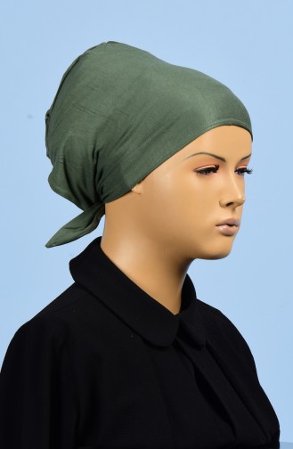 Sefamerve Bonnet Sans Couture Grande Taille 20 Vert Khaki 20