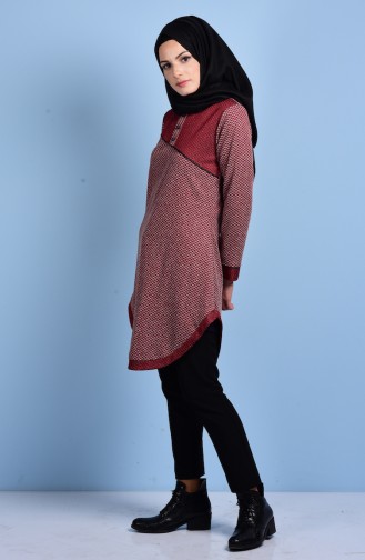 Claret red Tuniek 0517-01