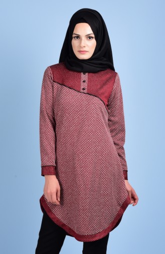 Claret red Tuniek 0517-01