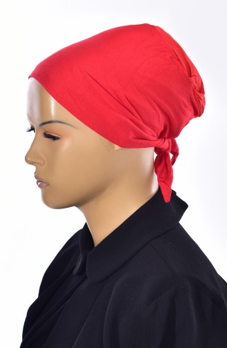 Sefamerve Bonnet Sans Couture Grande Taille 26 Rouge 26