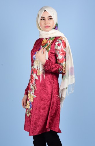 Claret red Tuniek 1009-03