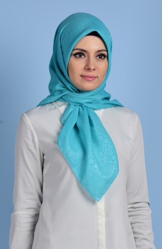 وشاح لون تركواز 9039-05