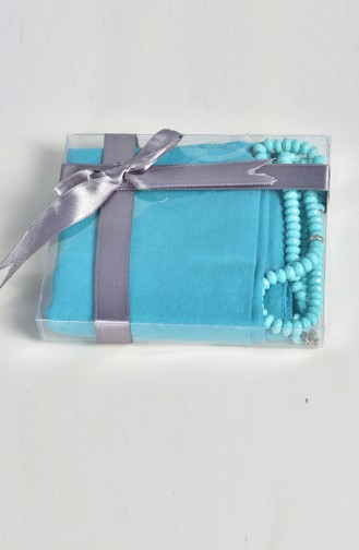 وشاح لون تركواز 9039-05
