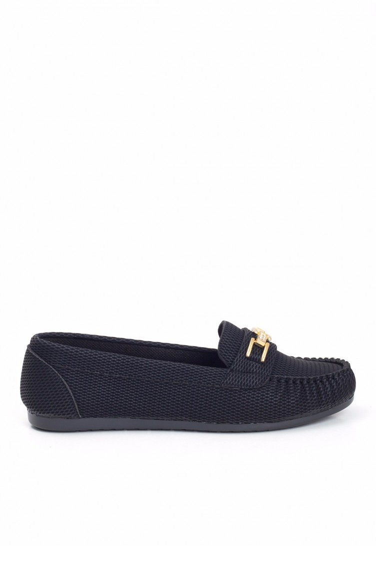 Schwarz Tägliche Schuhe 54371