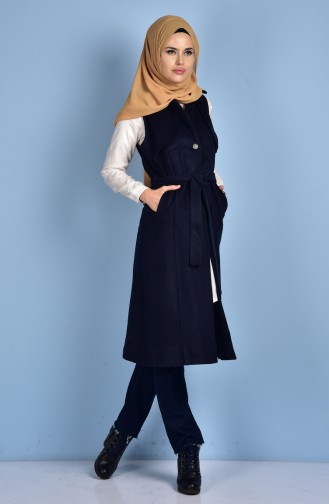 Navy Blue Waistcoats 41153-02