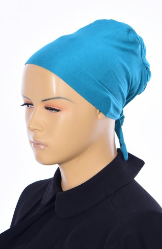 Sefamerve Bonnet Sans Couture Grande Taille 28 Bleu 28